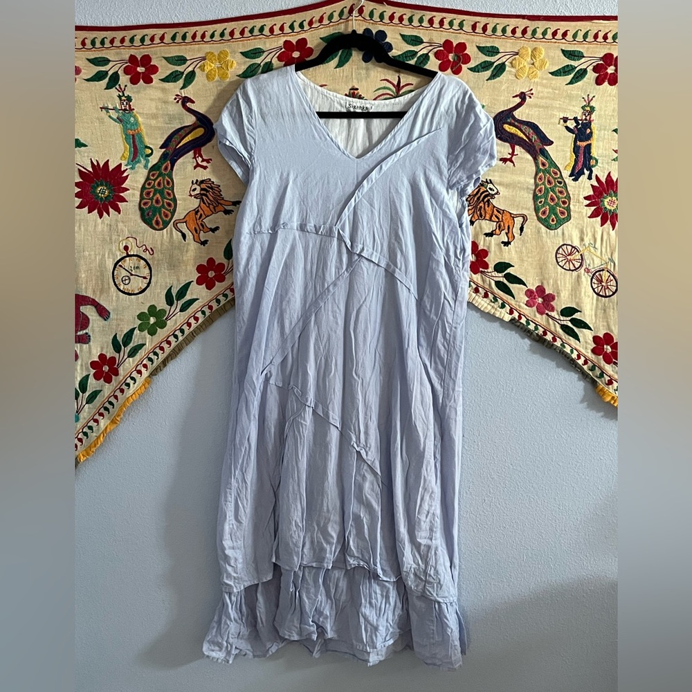 Siganka blue dress